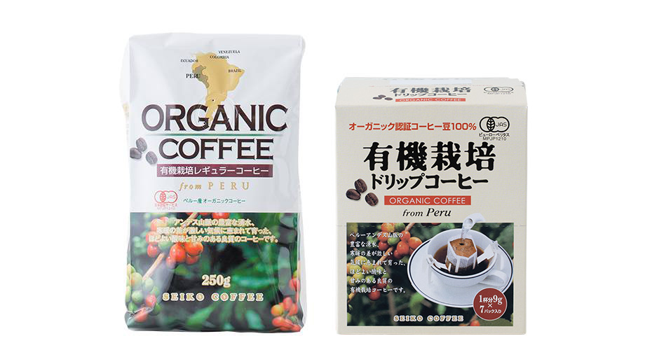 Initiatives for organic｜Commitment to coffee｜SEIKO COFFEE CO.,LTD